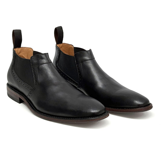 Bota Chelsea Atanado Negra 803 Goodyear Welt