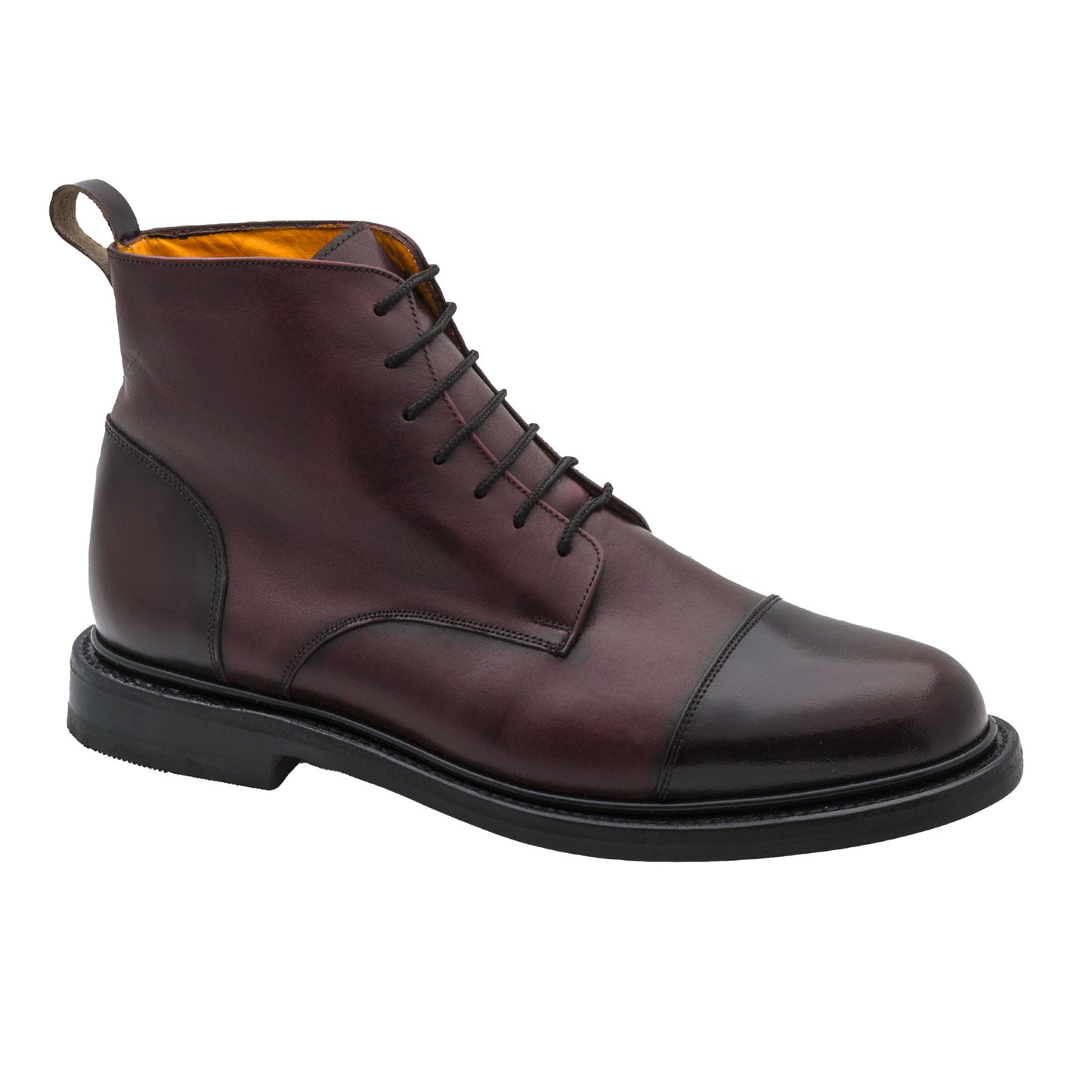 Bota Pull-Up Vino Camaleón Vino 604 Goodyear Welt {Preventa}