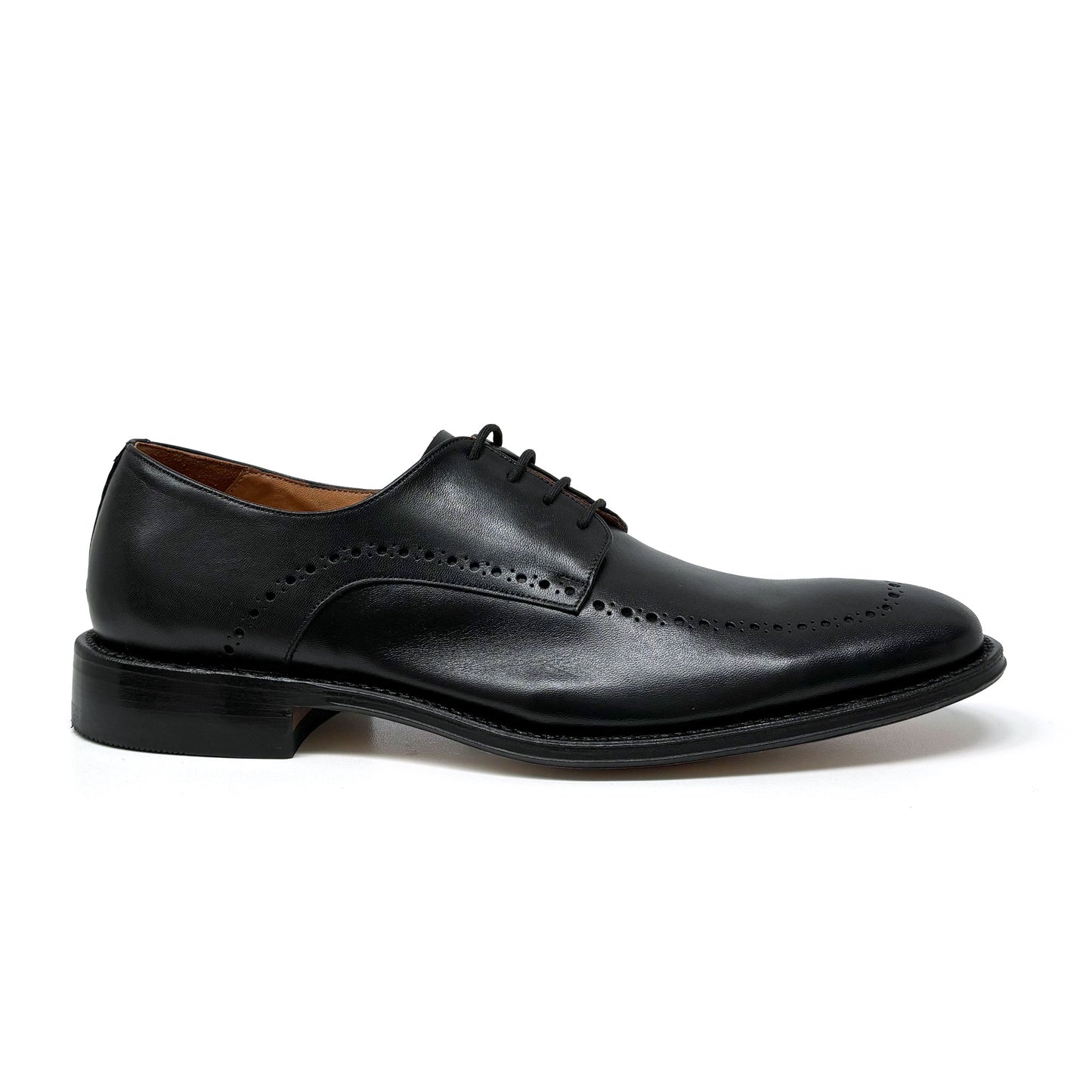 Zapato Oxford Atanado Negro 801 Goodyear Welt