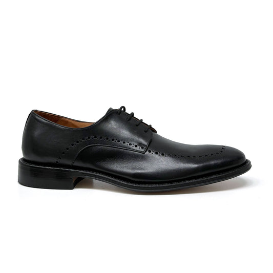 Zapato Oxford Atanado Negro 801 Goodyear Welt