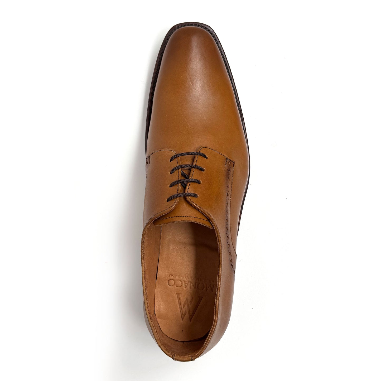Zapato Oxford Atanado Miel 802 Goodyear Welt