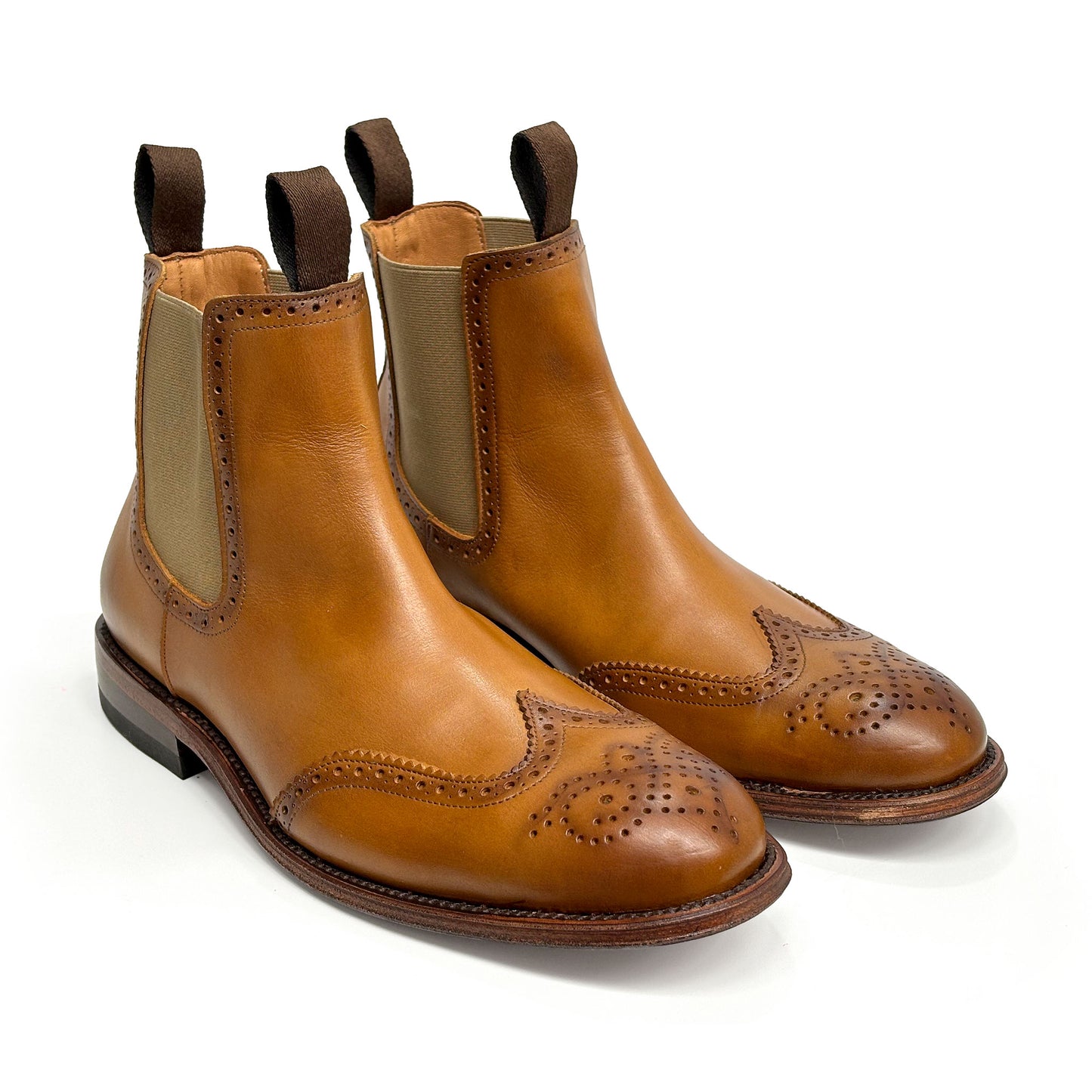 Bota Chelsea Atanado Miel 902 Goodyear Welt