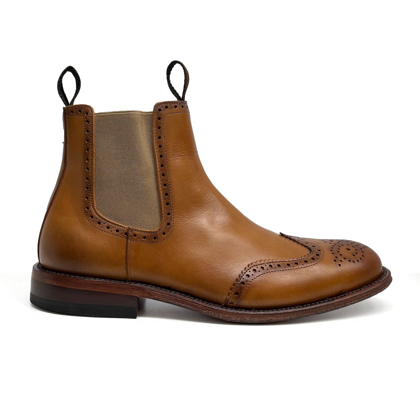 Bota Chelsea Atanado Miel 902 Goodyear Welt