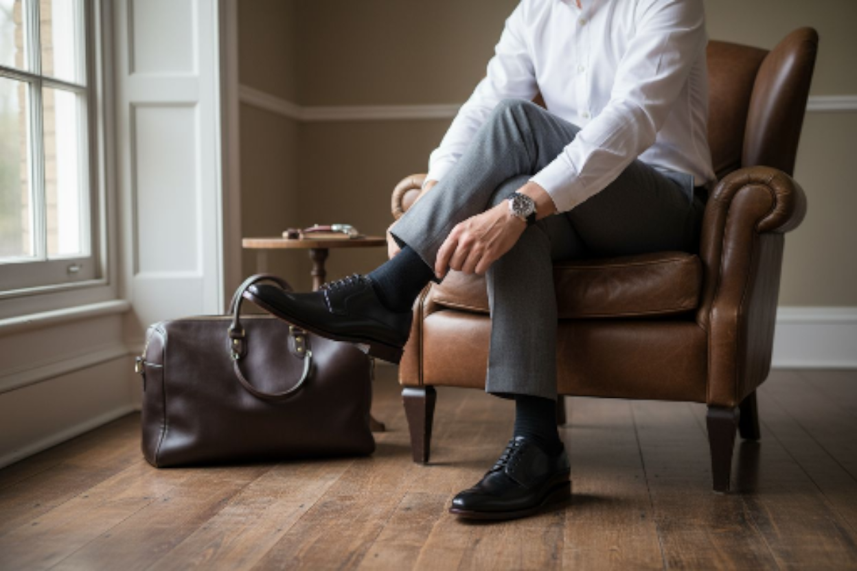 Derby Camaleón Negro 403 Goodyear Welt {Preventa}