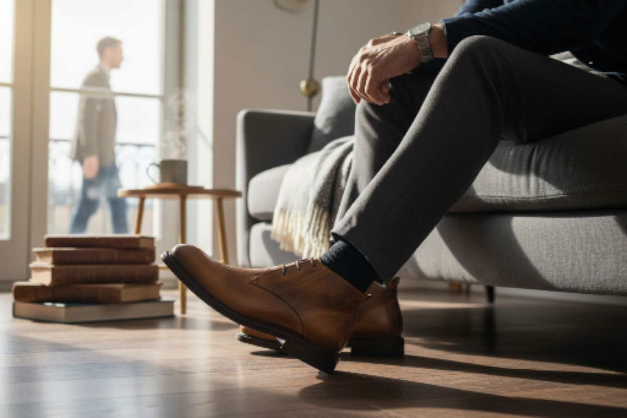 Bota Chukka Volcano Miel 102 Goodyear Welt {Preventa}